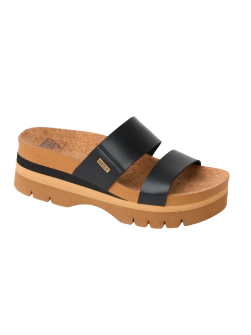 REEF Cushion Vista Higher Women’s Sandals – Black - Picture 2 of 7